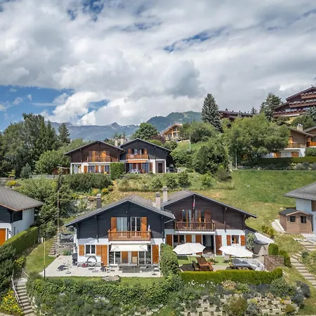 De La Delege -crans Montana- Amazing Views Chalet *